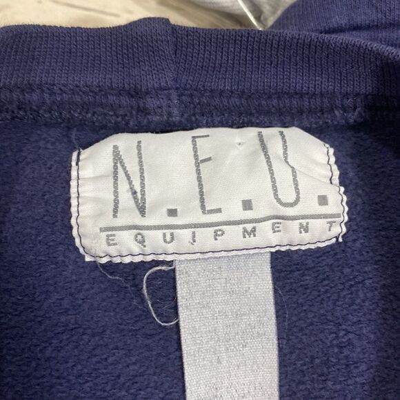 Vintage N.E.U. Equipment -Over-Sized Sweatshirt - Picture 9 of 13